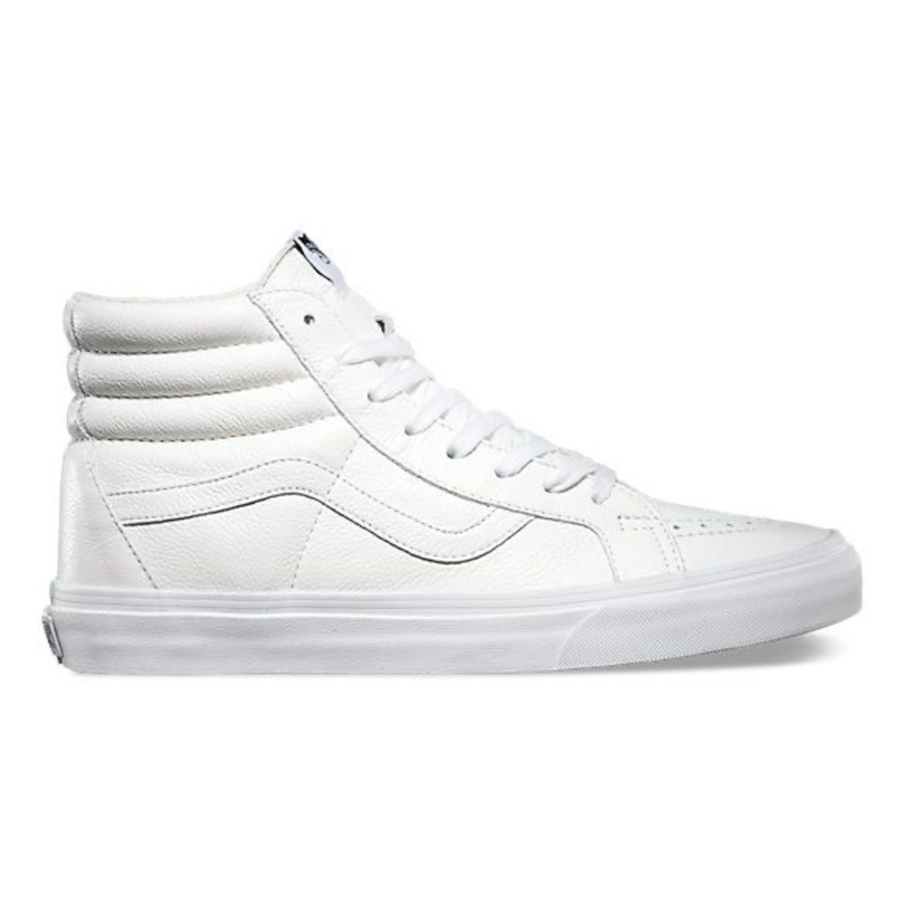 Vans Premium SK8-Hi Leather Hightop Shoe - Size 9